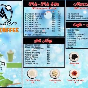 Thực đơn- M-A Coffee
