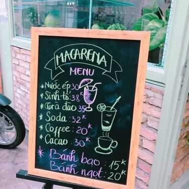 Thực đơn- Cafe Macarena - Juice, Tea & More