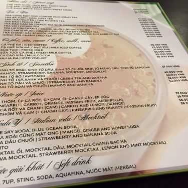 Thực đơn- Quán Ăn Maha Vegan - Nhà Hàng Chay