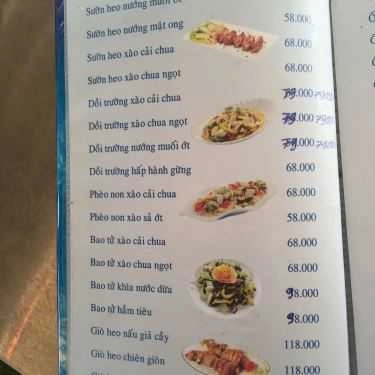 Thực đơn- Quán Nhậu Mai Anh Quán - Ốc Lẩu Nướng