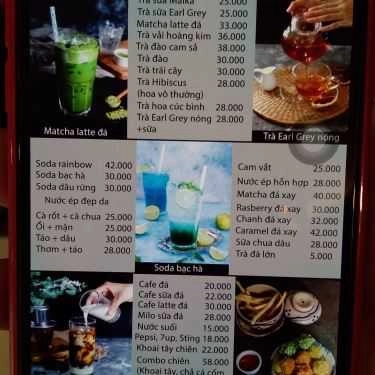 Thực đơn- Maika Coffee - Trần Bình Trọng