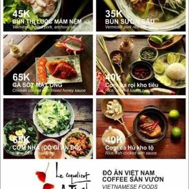 Thực đơn- Cafe Maison Bato - Món Ăn Việt Nam