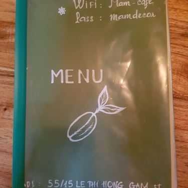 Thực đơn- Mầm Cafe