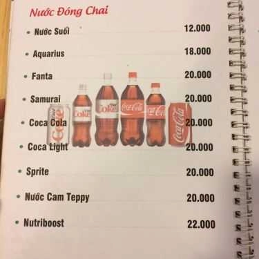 Thực đơn- Quán Ăn Mầm Xanh - Ẩm Thực Chay