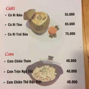 Thực đơn- Quán Ăn Mầm Xanh - Ẩm Thực Chay