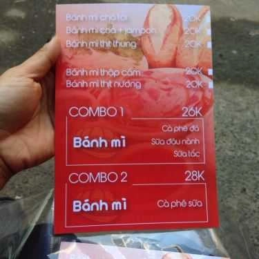 Thực đơn- Ăn vặt Mama Chang - Bánh Mì Xứ Quảng