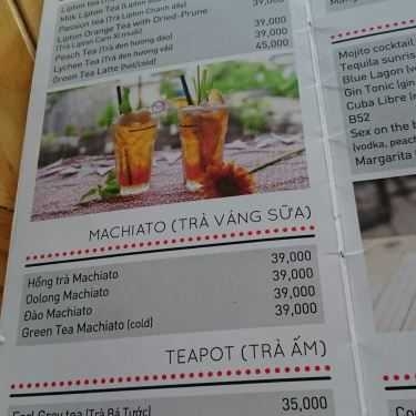 Thực đơn- Cafe Mamma Mia Caffe