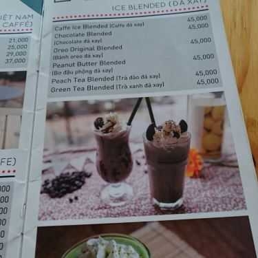 Thực đơn- Cafe Mamma Mia Caffe
