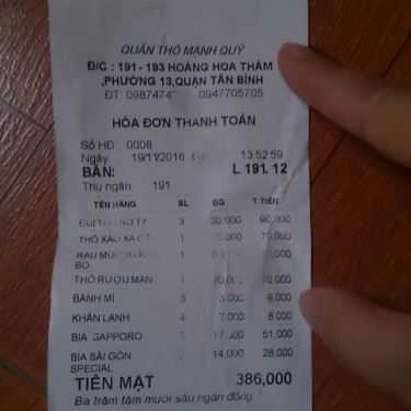 Tổng hợp- Mạnh Quý - Thịt Thỏ & Quán Nhậu