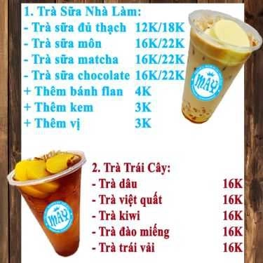 Thực đơn- Ăn vặt Mây - Trà Sữa Nhà Làm