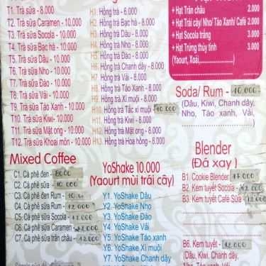 Tổng hợp- M Coffee - Chung Cư Trần Quang Diệu