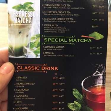 Thực đơn- Mê Linh Cafe