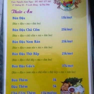 Thực đơn- Me Xoài Cóc & Cà Na Ngâm - Shop Online