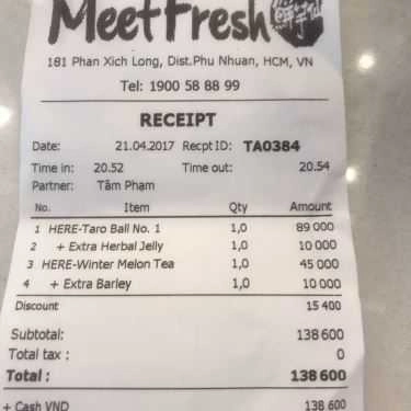 Tổng hợp- Cafe Meet Fresh - Phan Xích Long