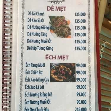 Thực đơn- Quán Nhậu Nhà Hàng Bia & Mẹt