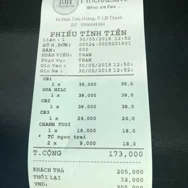 Tổng hợp- Cafe Microwave - Trà Sữa - Đinh Tiên Hoàng