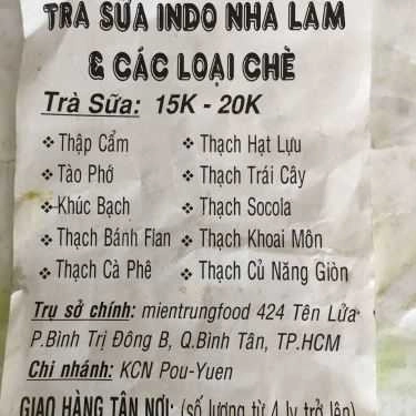 Thực đơn- Ăn vặt Miền Trung Food - Bánh Xèo & Cơm Chiên Mắm Ruốc
