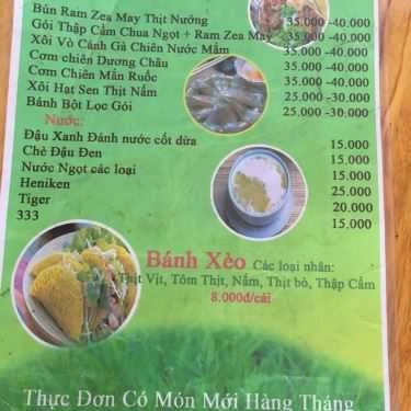 Thực đơn- Ăn vặt Miền Trung Food - Bánh Xèo & Cơm Chiên Mắm Ruốc