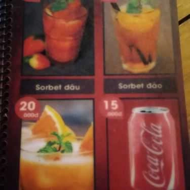 Thực đơn- Milano Coffee - Tô Vĩnh Diện