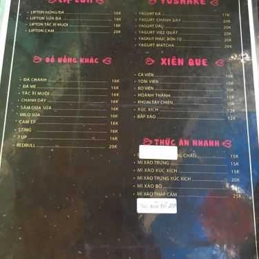 Thực đơn- Ăn vặt Trà Sữa 39