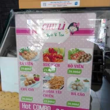 Thực đơn- Chu Lì - Milk Tea & Coffee