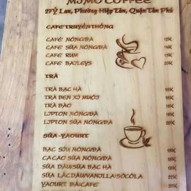 Thực đơn- Mimo Cafe
