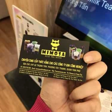 Tổng hợp- Cafe Mimosa Milk Tea House