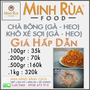 Thực đơn- Minh Rùa Food - Shop Online
