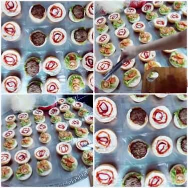 Tổng hợp- Ăn vặt Mini Hamburger