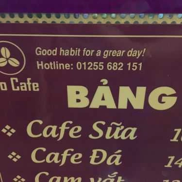 Thực đơn- Mio Cafe - Đào Duy Anh