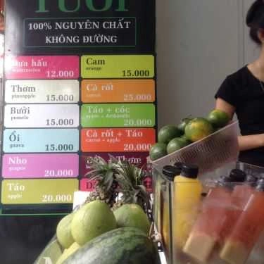 Tổng hợp- Cafe Mix Juice - Nước Ép Tươi