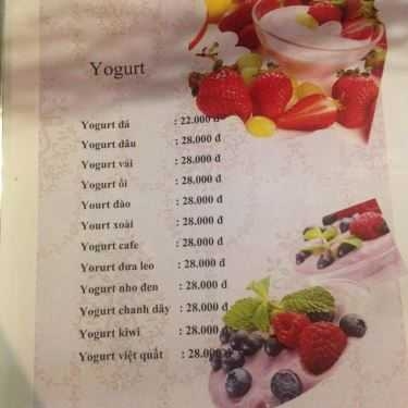 Thực đơn- Mộc Thuyền Cafe