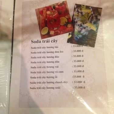 Thực đơn- Mộc Thuyền Cafe