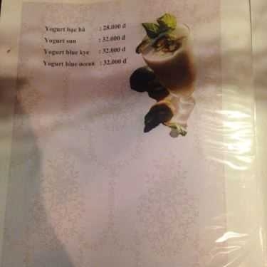 Thực đơn- Mộc Thuyền Cafe