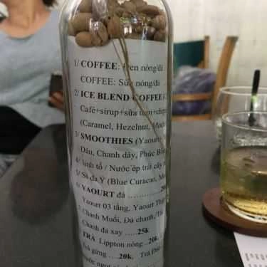 Thực đơn- Moon Cafe - Đường Số 7A