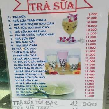 Thực đơn- Cafe Moon River - Trà Sữa Trân Châu