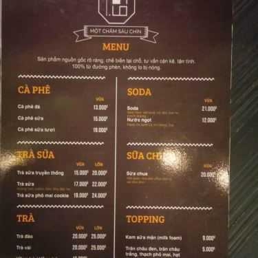 Tổng hợp- Một Chấm Sáu Chín Cafe