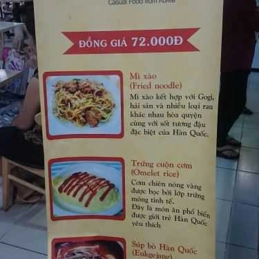 Thực đơn- Ăn vặt Mr. Champon King - Món Hàn