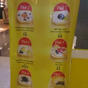 Thực đơn- Cafe Mr. DEE Parkson CT Plaza - Món Tráng Miệng
