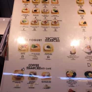 Thực đơn- Cafe Mr. DEE Parkson CT Plaza - Món Tráng Miệng