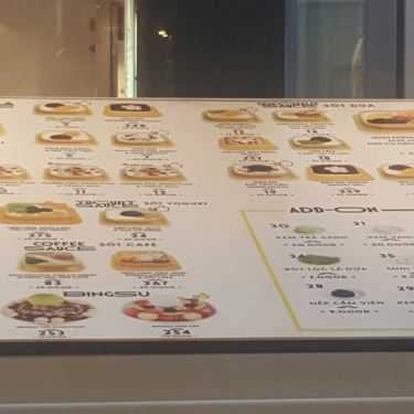 Thực đơn- Cafe Mr. DEE Parkson CT Plaza - Món Tráng Miệng
