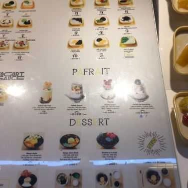 Thực đơn- Cafe Mr. DEE Parkson CT Plaza - Món Tráng Miệng
