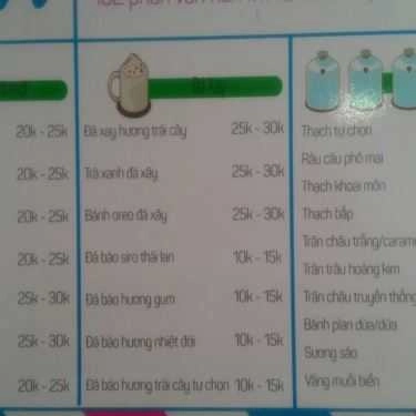 Thực đơn- Mr.M - Ăn Vặt Nhà Làm