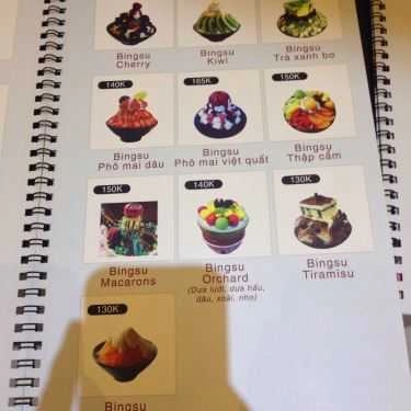 Thực đơn- Mr. P Bing Su - Cafe & Ăn Vặt