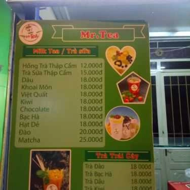 Thực đơn- Mr.Tea & Coffee