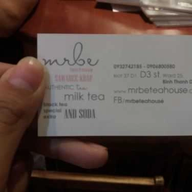 Tổng hợp- Cafe Mrbe Tea House