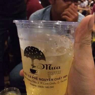 Món ăn- Mưa Aucostic Coffee