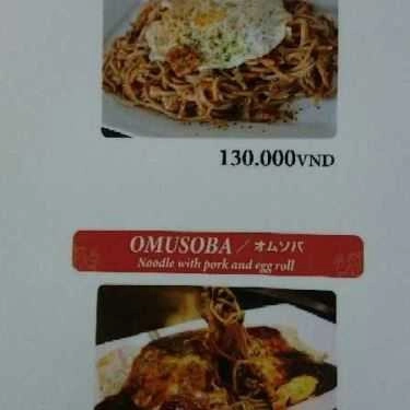 Thực đơn- Cafe Muteki Brinc Adeira - Japanese Teppanyaki