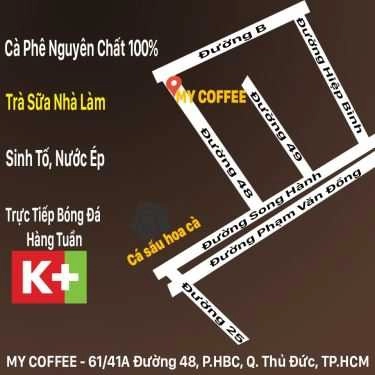 Thực đơn- My Coffee - Đường Số 48