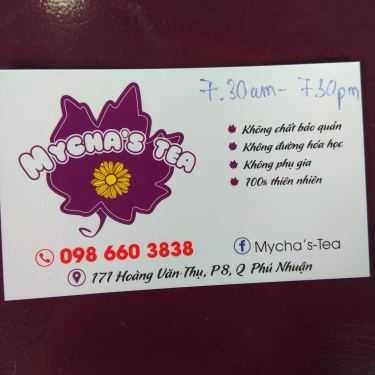 Thực đơn- Cafe MyCha's Tea- Trà Bí Đao